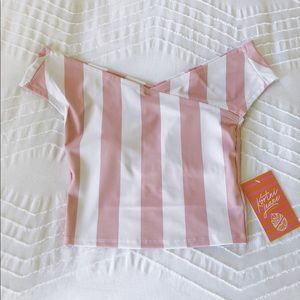 Kortni Jeane off the shoulder top